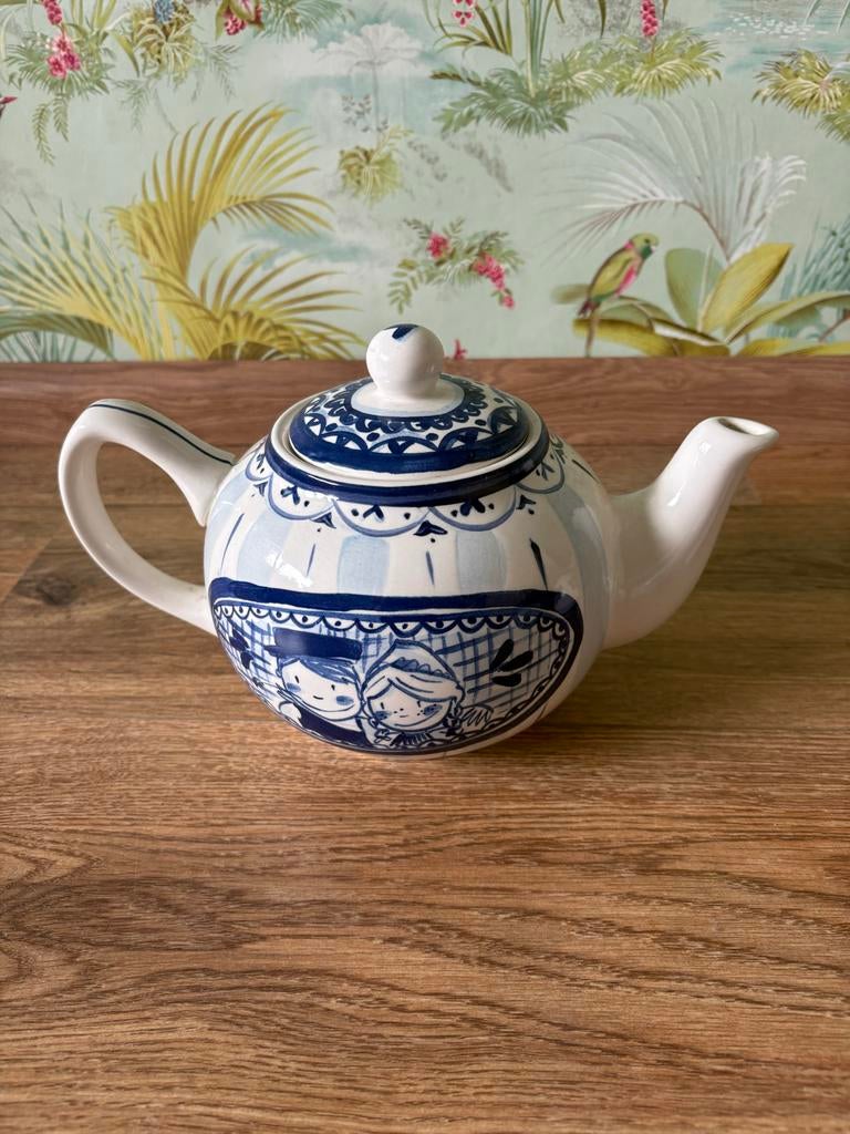 Delfts blauw theepot Blond Amsterdam, Ophalen of Verzenden