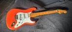 Squier classic vibe 50s stratocaster by fender fiesta red, Ophalen, Zo goed als nieuw, Solid body, Fender