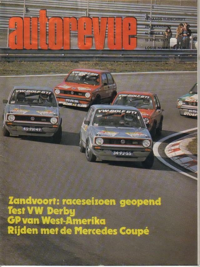 Autorevue 8 1977 : Mercedes Benz CE - Alfa Romeo Alfetta 2.0, Ophalen of Verzenden, Gelezen, Algemeen