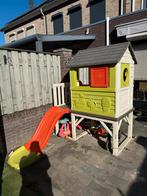 Smoby Speelhuisje met glijbaan, Ophalen, Gebruikt, Kunststof