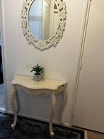 Tafel met spiegel, Huis en Inrichting, Kasten | Wandmeubels, Ophalen of Verzenden, Zo goed als nieuw, Minder dan 150 cm, Minder dan 100 cm