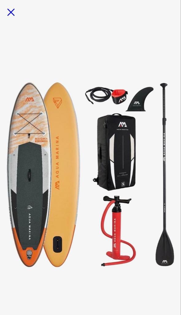 Aqua Marina Magma SUP Board Set - Compleet & Opblaasbaar, Ophalen, Zo goed als nieuw, SUP-boards