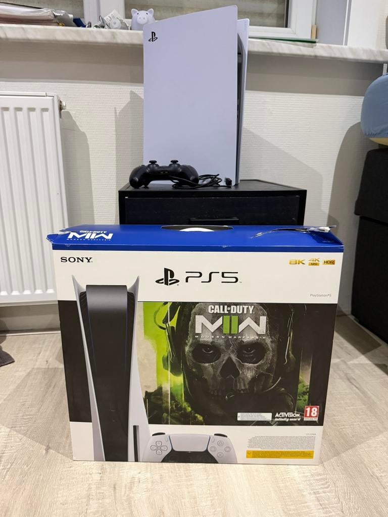 Ps5 bijna nooit gebruikt, Spelcomputers en Games, Spelcomputers | Sony PlayStation 5, Ophalen of Verzenden, Zo goed als nieuw