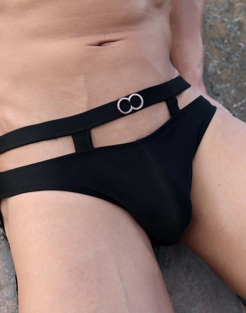 Zwembroek Zwart (maat L), Kleding | Heren, Badmode en Zwemkleding, Maat 52/54 (L), Verzenden, Zwart, 2eros