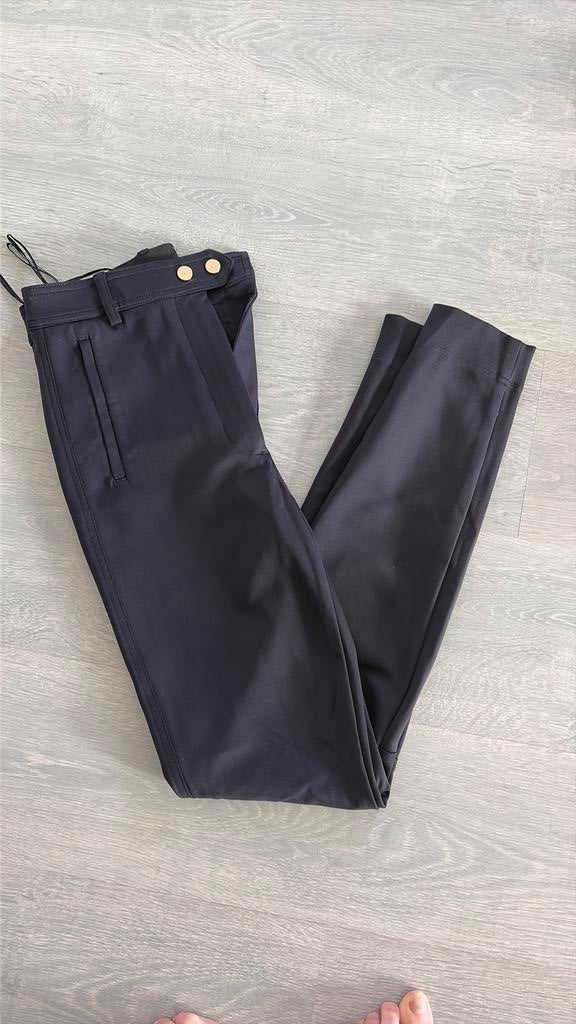 Vanilia broek ride tricot pants salute maat 36, Blauw, Ophalen of Verzenden, Maat 36 (S), Lang