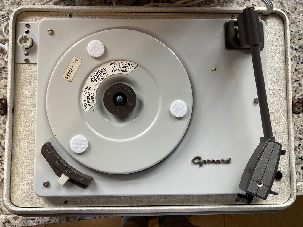 Garrard platenspeler, Ophalen of Verzenden, Gebruikt, Platenspeler, Overige merken