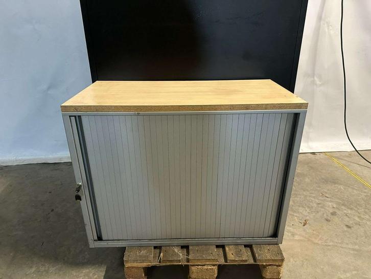 Lage archiefkast roldeurkast, Huis en Inrichting, Kasten | Roldeurkasten en Archiefkasten, Gebruikt, Minder dan 100 cm, 50 tot 100 cm