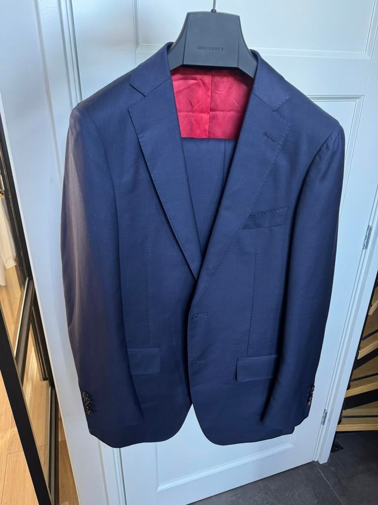 Suitsupply | Pak | Maat 46 | Marine blauw | Als nieuw, Kleding | Heren, Ophalen of Verzenden, Zo goed als nieuw, Maat 46 (S) of kleiner