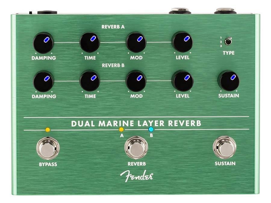 Fender Dual Marine Layer Reverb effectpedaal, ., Nieuw, Ophalen of Verzenden, Reverb