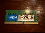 Crucial 4GB DDR4 2400 sodimm laptop geheugen, Gebruikt, DDR4, Ophalen of Verzenden, Laptop