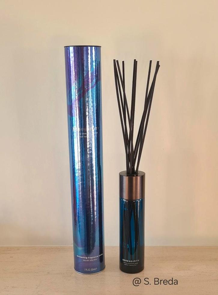 Rituals Geurstokjes houder | Serendipity | leeg, Huis en Inrichting, Woonaccessoires | Overige, Zo goed als nieuw, Glas, Blauw