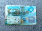 Seizoenclubcard. De Graafschap. 2001/2002  lichtblauw, Ophalen of Verzenden, Zo goed als nieuw, Overige binnenlandse clubs, Overige typen