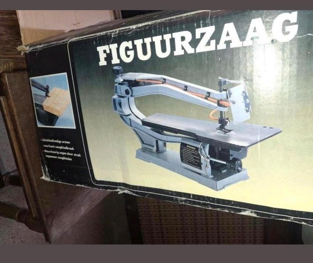 Figuurzaagmachine huvema, Ophalen, 70 mm of meer, Zo goed als nieuw, Lintzaag