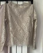GUSTAV - Cremé Kanten top blouse - S | 36, Kleding | Dames, Ophalen of Verzenden, Zo goed als nieuw, Maat 36 (S)
