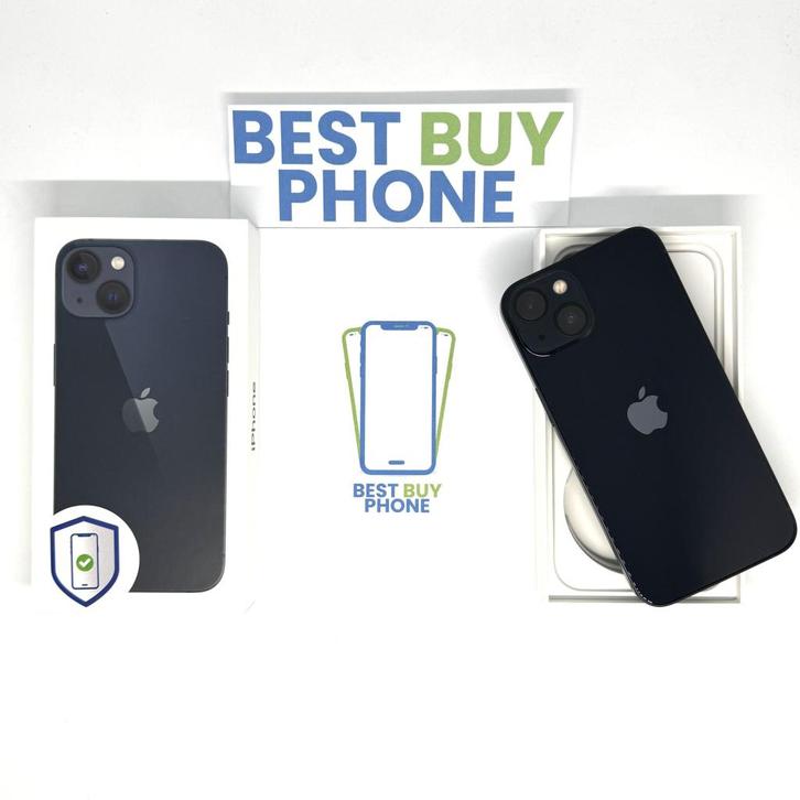 iPhone 13 128GB zwart /97% batt /zeer net /garantie, Telecommunicatie, Mobiele telefoons | Apple iPhone, Zo goed als nieuw, 128 GB