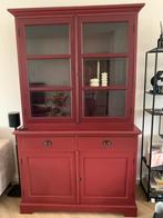Buffetkast, antiek wijnrood, Huis en Inrichting, Kasten | Buffetkasten, Ophalen, Zo goed als nieuw, 25 tot 50 cm, 200 cm of meer