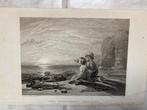The fisherman's children, W. Collins, gravure C. Rolls, 1840, Ophalen of Verzenden