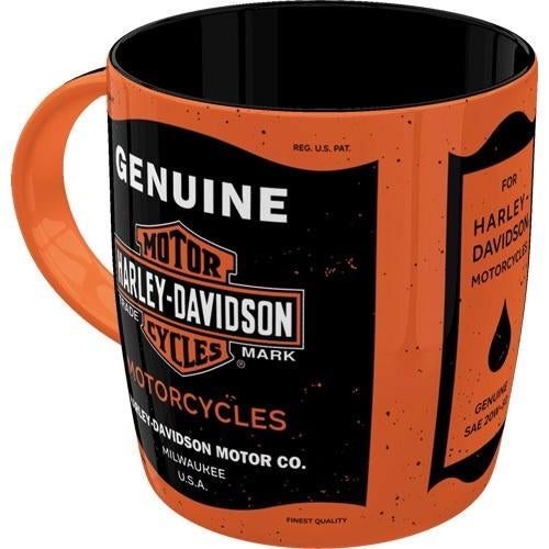 Harley Davidson motorcycles reclame mok koffiemok beker, Ophalen of Verzenden, Nieuw, Auto's