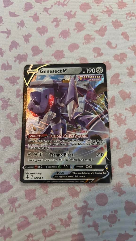 Genesect V Fusion Strike, Ophalen of Verzenden, Zo goed als nieuw