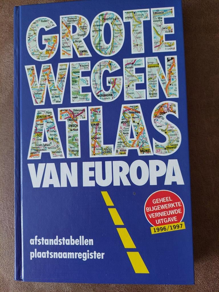 Grote Wegenatlas van Europa (1996/1997), Ophalen