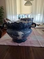 Blauwe sierpot Villeroy & Boch, Antiek en Kunst, Ophalen