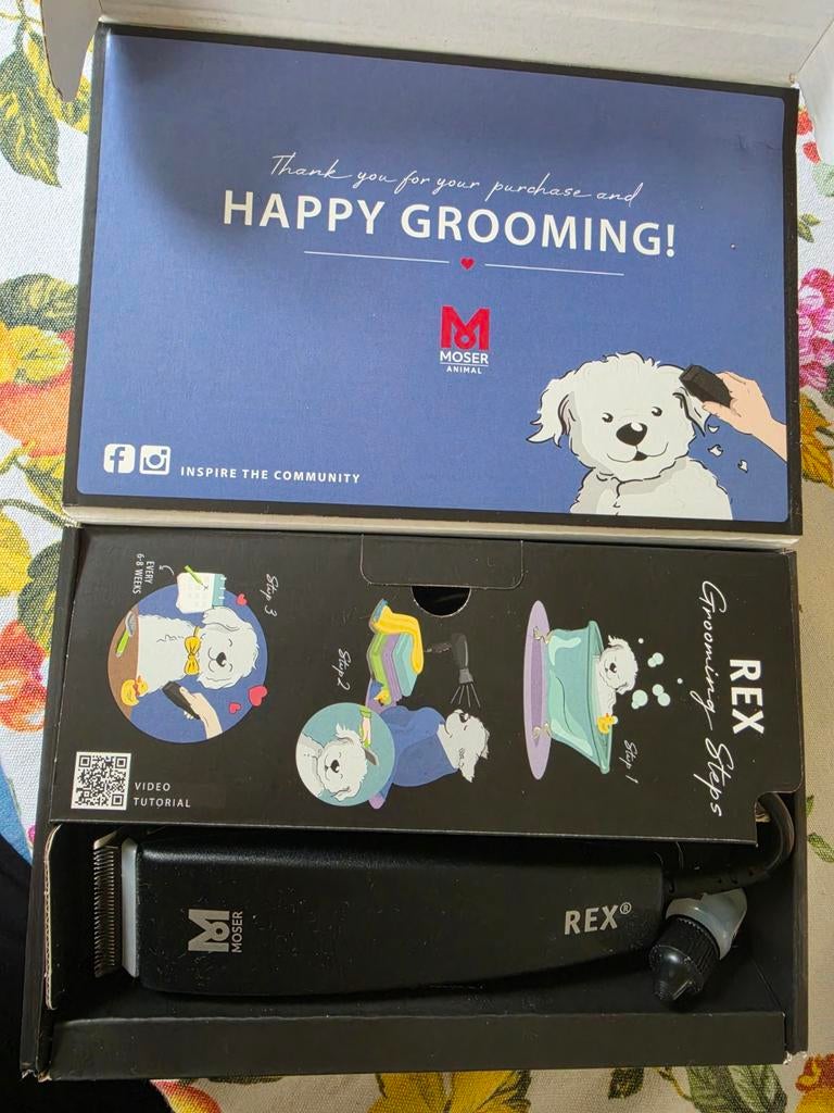 Moser honden tondeuse Happy Grooming, Ophalen of Verzenden, Nieuw