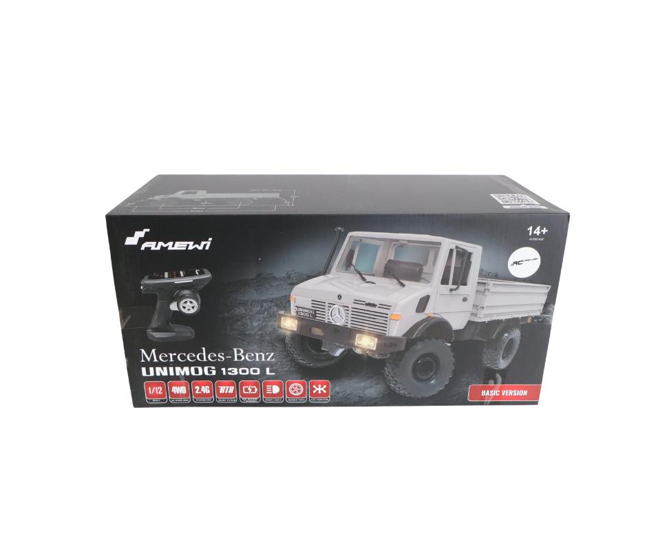 Amewi Mercedes-Benz Unimog Basic 4WD 1/12 RTR grey 22631