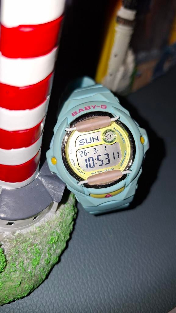 Casio Baby G dames horloge., Overige merken, Kunststof, Polshorloge, Kunststof