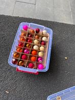 Set kleurrijke kerstballen 60 stuks - verschillende maten, Ophalen, Nieuw