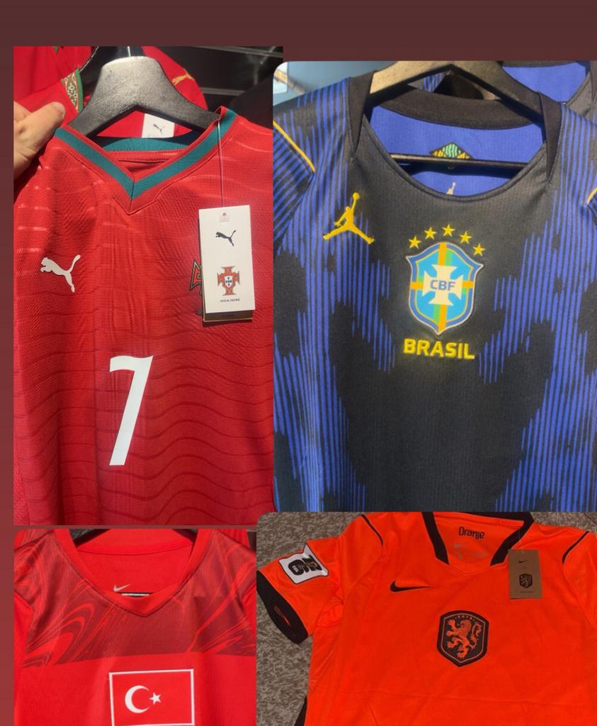 Diverse wk shirts te koop, Verzenden, Zo goed als nieuw, Shirt
