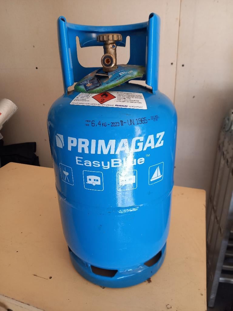 gasfles, Ophalen, Gebruikt