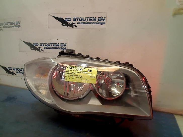 Koplamp Rechts BMW 1 serie (E87/87N) 2004 89310929, Auto-onderdelen, Verlichting, BMW, Gebruikt