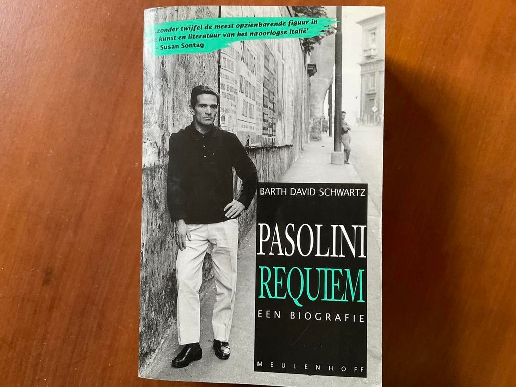 Biografie Pasolini, Requiem, gaaf, Ophalen of Verzenden, Zo goed als nieuw