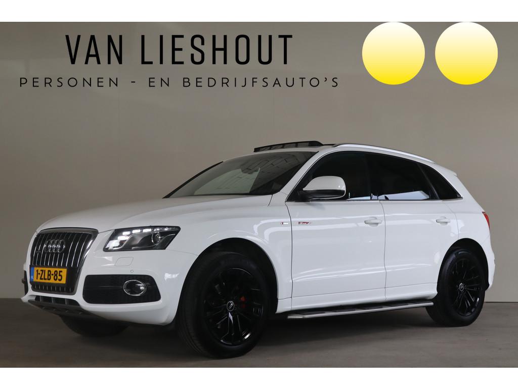 Audi Q5 3.2 FSI quattro Pro Line S B&O Edition Panoramadak I, Auto's, Euro 5, 1800 kg, Gebruikt, Wit