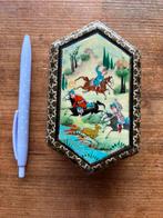 Khatam Kari vintage zeshoekig doosje, Ophalen of Verzenden