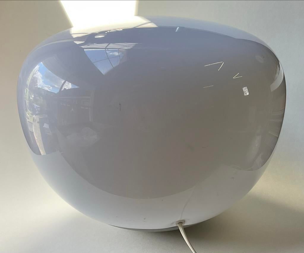 Jonisk vloer- of tafellamp van Carl Öjerstam met dimmer, Ophalen of Verzenden, Gebruikt, Kunststof, Minder dan 100 cm