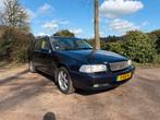 Volvo V70 2.4 140PK 2000 Blauw, Auto's, Voorwielaandrijving, Beige, 1436 kg, Blauw