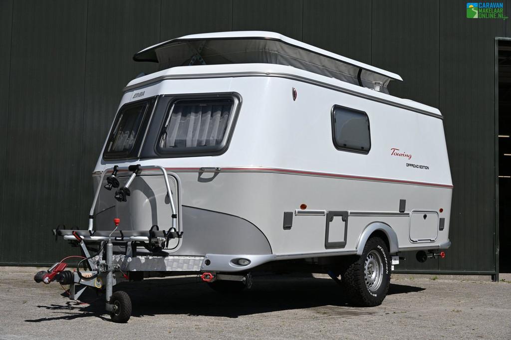 Eriba Touring Troll Offroad 530 Mover Zonnepaneel Luifel etc, Caravans en Kamperen, 4 tot 5 meter, Eriba, Kachel, Bedrijf