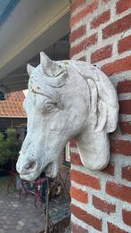 Beeld paarden kop steen, Ophalen of Verzenden, Zo goed als nieuw, Steen