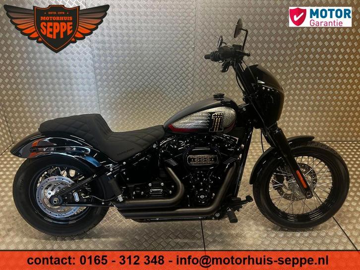 HARLEY-DAVIDSON STREET BOB 107 (bj 2019), Motoren, Motoren | Harley-Davidson, Bedrijf, Chopper, 2 cilinders