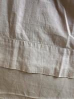 Vintage Frans linnen laken  3.20m x 2.30m, Gebruikt, Overige maten, Wit, Overige typen