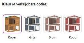 Konijnenhok hok kooi buitenren konijn GRATIS VERZONDEN!, Dieren en Toebehoren, Knaagdieren en Konijnen | Hokken en Kooien, Nieuw