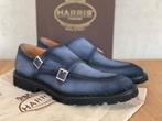 Harris Firenze blauw suede gespschoen maat 45 NIEUW, Loafers, Harris, Blauw, Nieuw