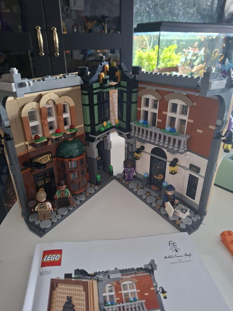 Lego 10351 Boekensteun: Sherlock Holmes, Overige thema's, Lego, Ophalen of Verzenden, Zo goed als nieuw