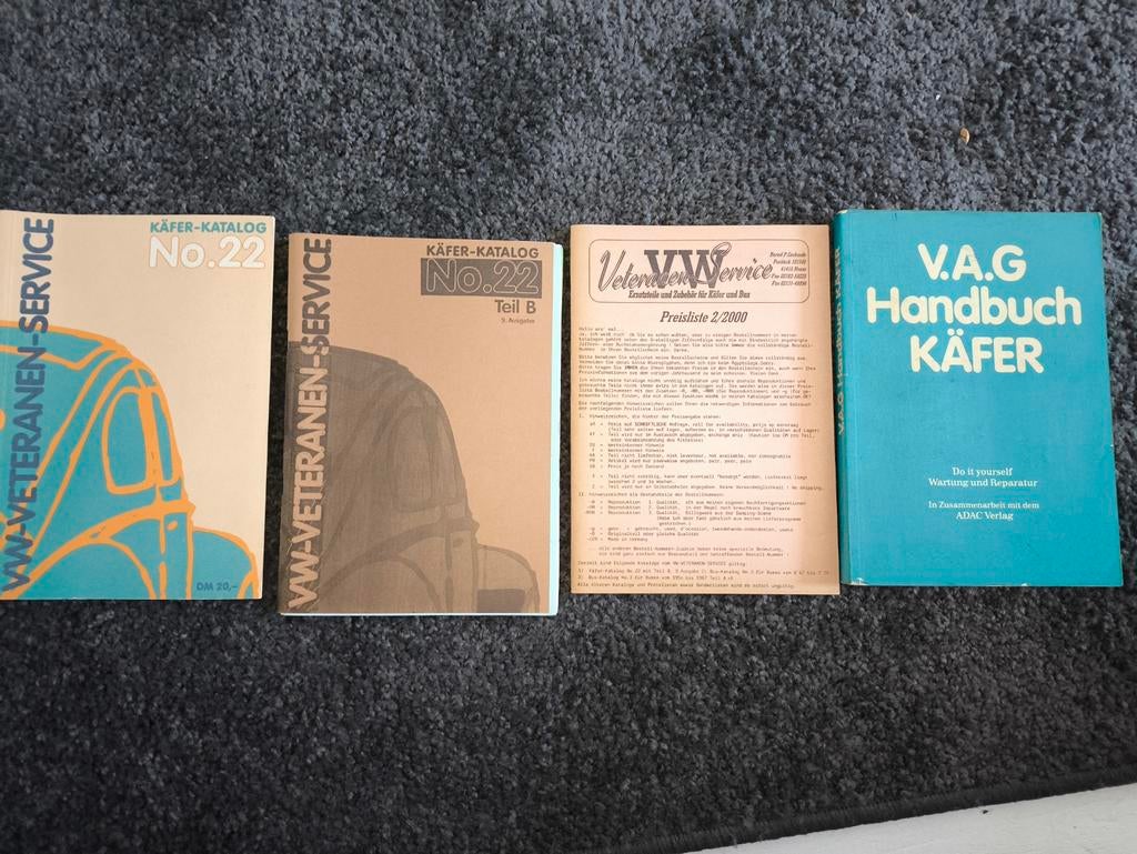 Volkswagen Kever Boeken - Handleidingen & Catalogus, Boeken, Auto's | Boeken, Ophalen of Verzenden, Gelezen, Volkswagen, V.A.G. / VW-Veteranen-Service