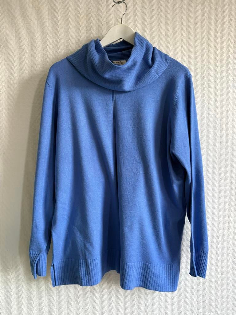 Barbara Lebek Trui 46/48, Ophalen of Verzenden, Zo goed als nieuw, Maat 38/40 (M), Blauw