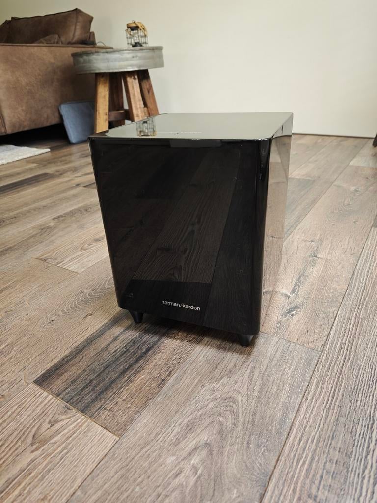 Harman Kardon HKTS210SUB/230 actieve subwoofer, Overige merken, Soundbar, 70 watt of meer, Ophalen of Verzenden