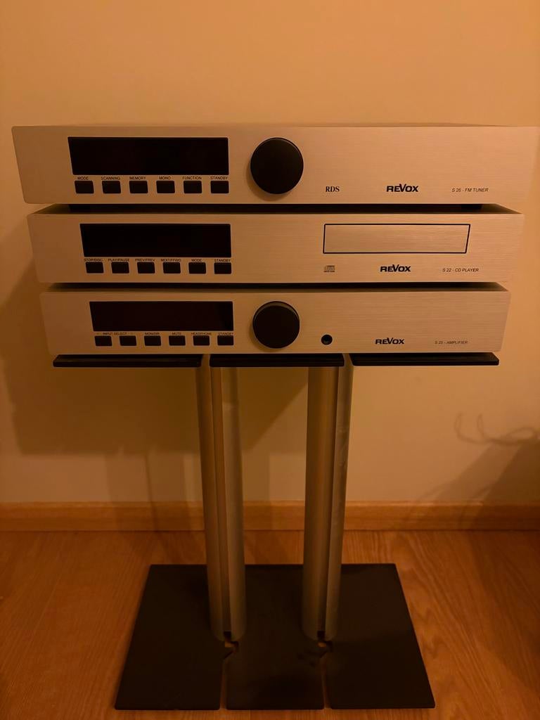 Revox S25 S23 S22 Hifi Set met Speakers, Audio, Tv en Foto, Overige merken, Zo goed als nieuw, Cd-speler, Losse componenten