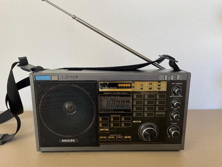 Vintage Philips D2935 wereldontvanger, Audio, Tv en Foto, Radio's, Gebruikt, Wereldontvanger, Ophalen of Verzenden