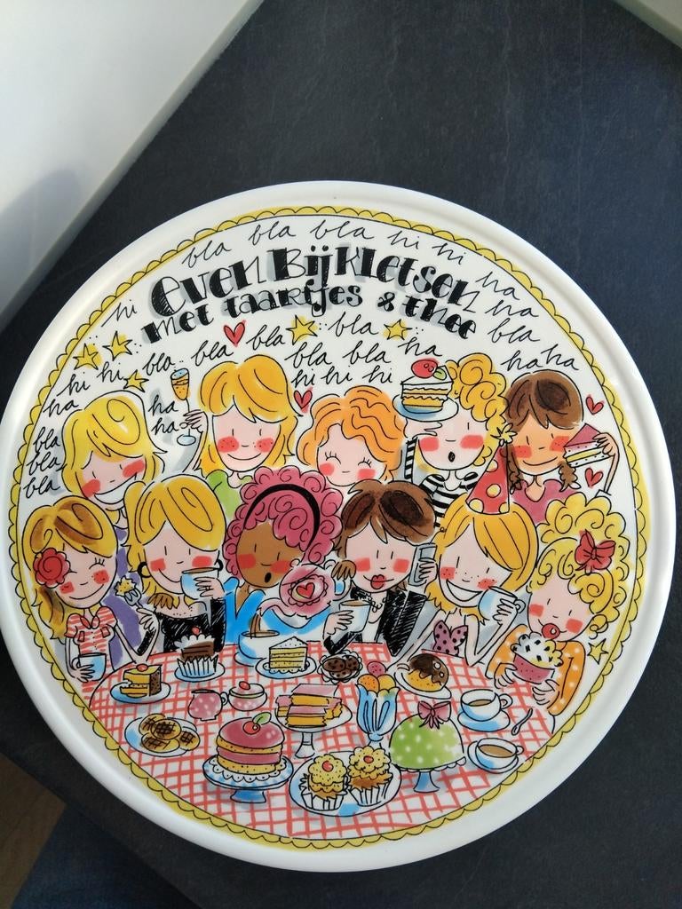 Blond Amsterdam Taartplateau - Even BijKletsen, Ophalen of Verzenden, Zo goed als nieuw